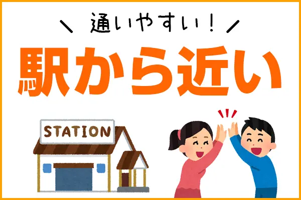 駅から近い